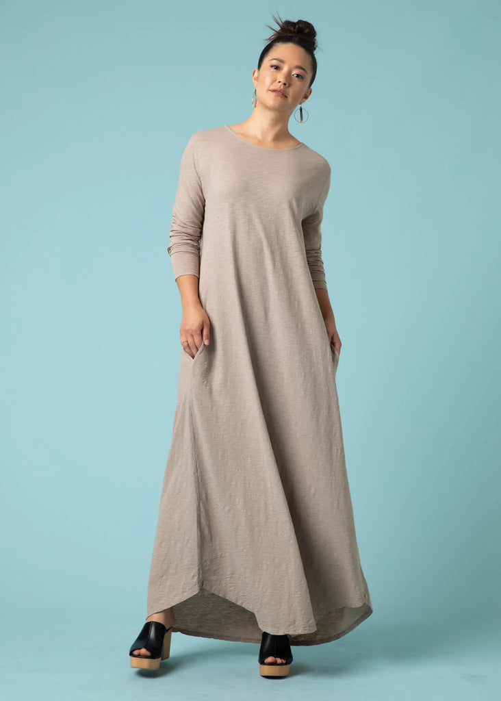 Be Clever Duo Dress - Pebble by And For Good And For Good