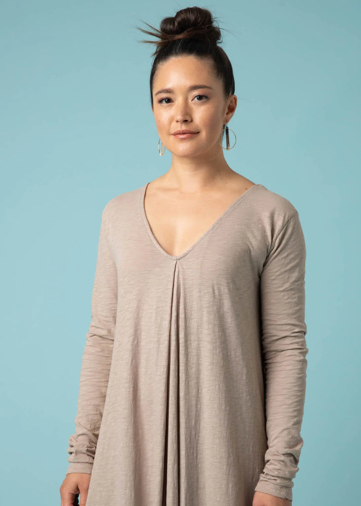 Be Clever Duo Dress - Pebble by And For Good And For Good