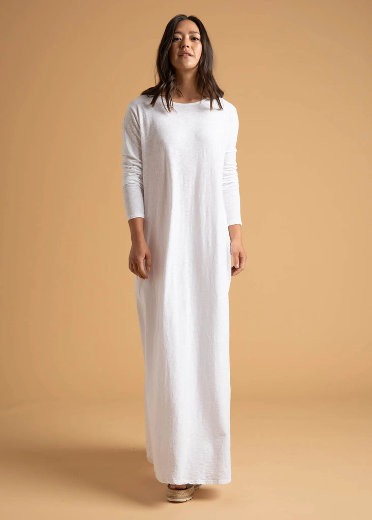 Be Clever Duo Dress - White by And For Good And For Good