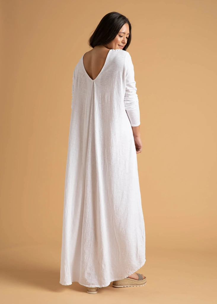 Be Clever Duo Dress - White by And For Good And For Good