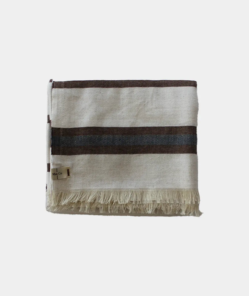 Beach Azul Linen Towel MAT.CO