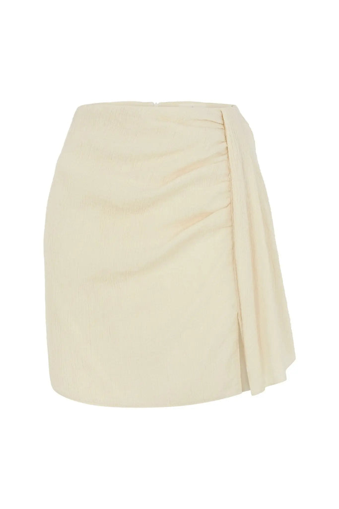 Bella Mini Skirt - Natural by The Handloom The Handloom