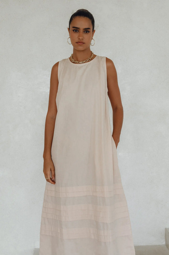 Beloved Cara Slip on Cotton Maxi Dress by Bali ELF Bali ELF