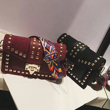 Betty Shoulder Velvet Finish Bag by ClaudiaG Collection CLAUDIAG COLLECTION