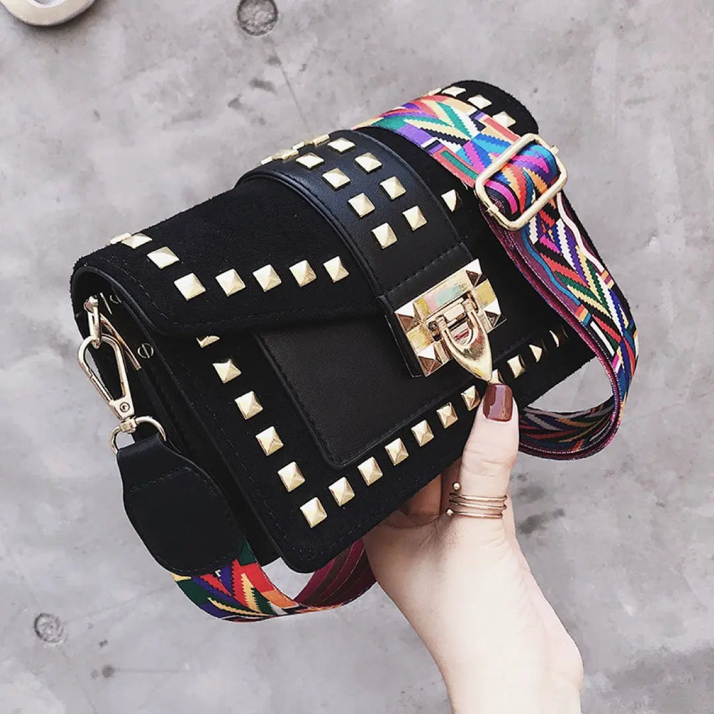 Betty Shoulder Velvet Finish Bag by ClaudiaG Collection CLAUDIAG COLLECTION