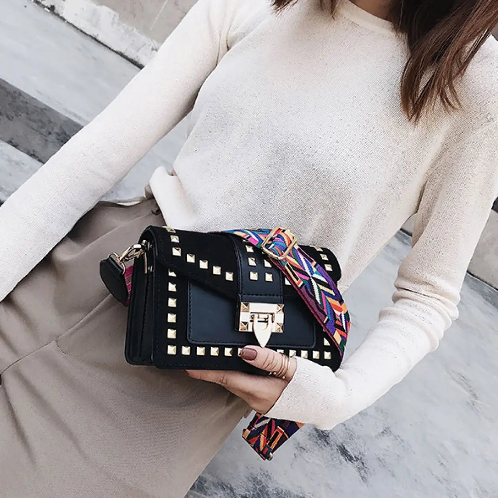 Betty Shoulder Velvet Finish Bag by ClaudiaG Collection CLAUDIAG COLLECTION