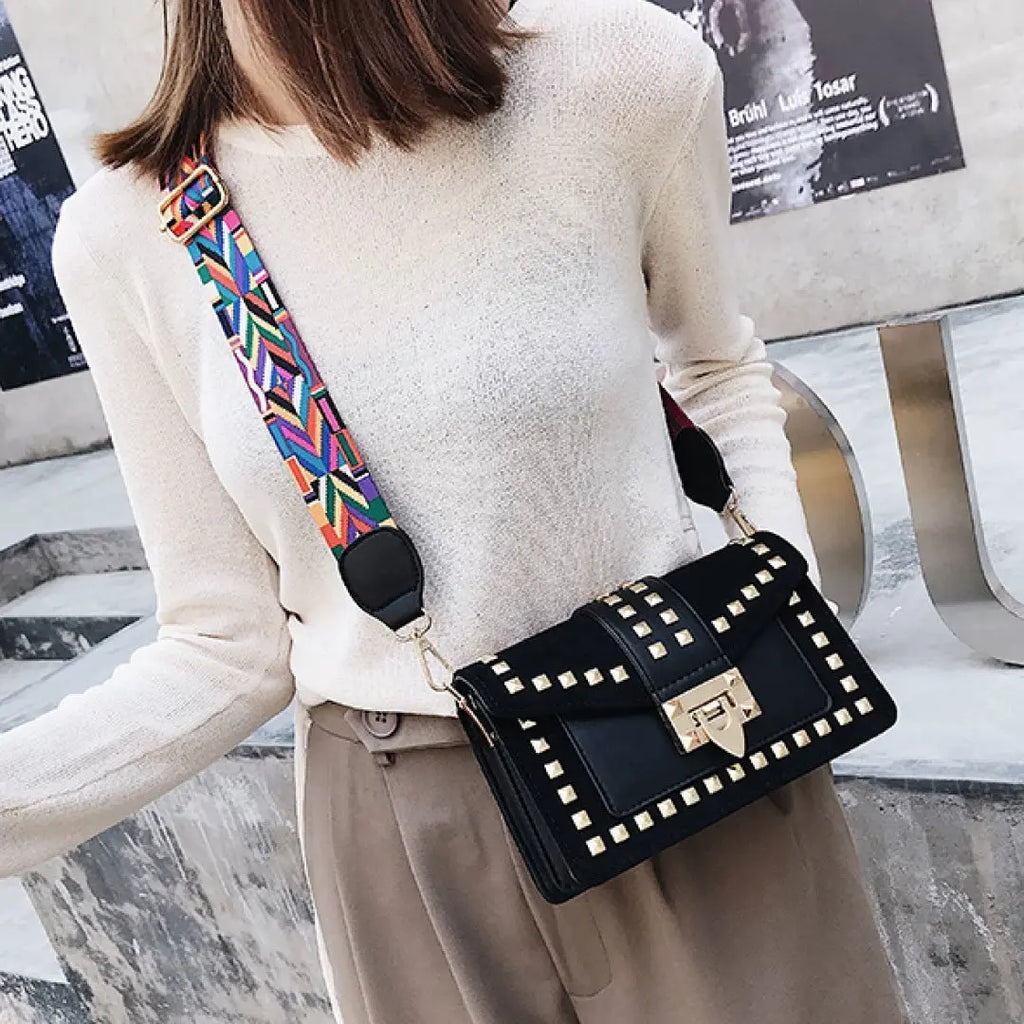 Betty Shoulder Velvet Finish Bag by ClaudiaG Collection CLAUDIAG COLLECTION