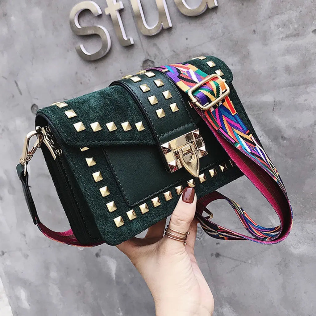 Betty Shoulder Velvet Finish Bag by ClaudiaG Collection CLAUDIAG COLLECTION