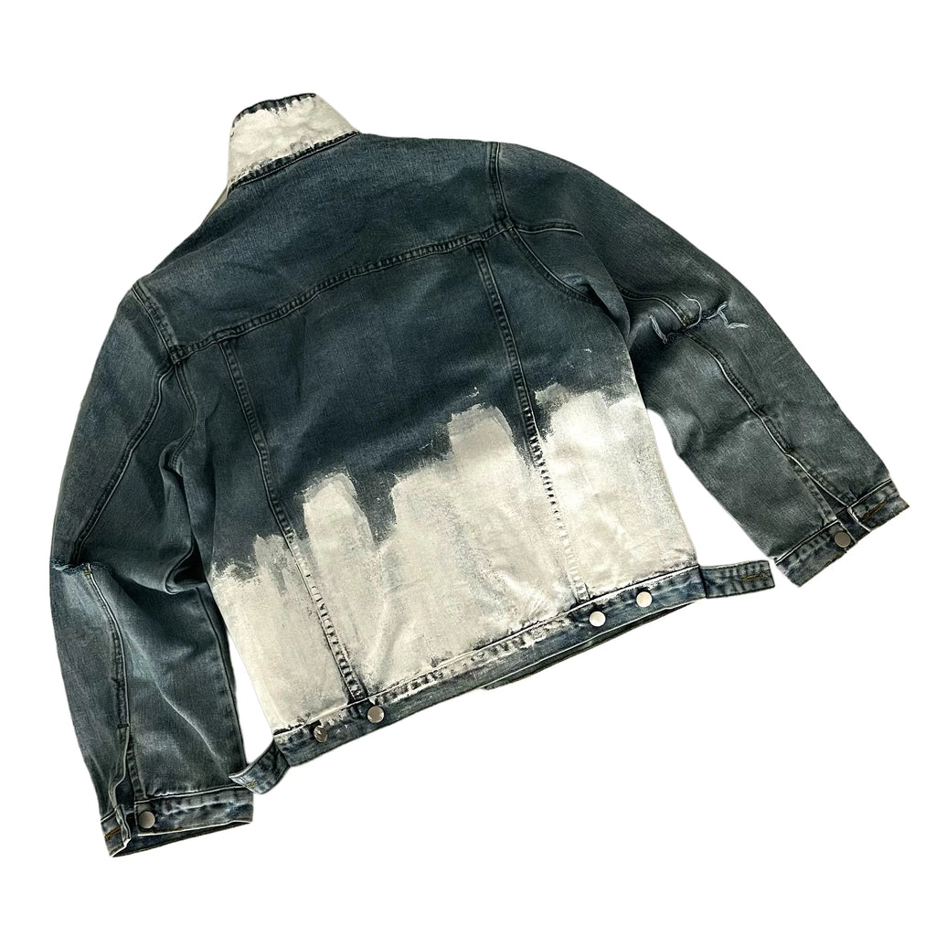 'Beyond White' Denim Jacket by Wren + Glory Wren + Glory
