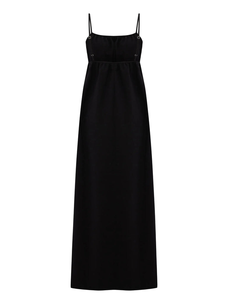 Bliss Flow Maxi Dress - Black by The Handloom The Handloom