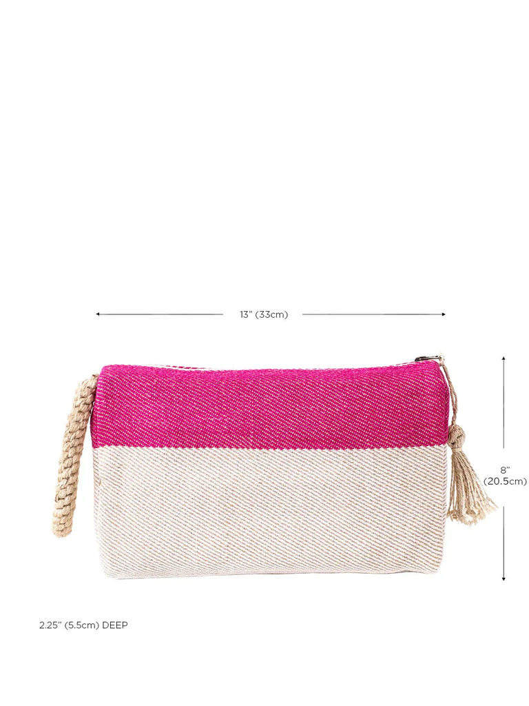 Block A Clutch - Pink by KORISSA KORISSA
