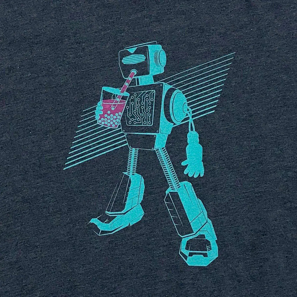 Boba Bot T-shirt by STORY SPARK STORY SPARK