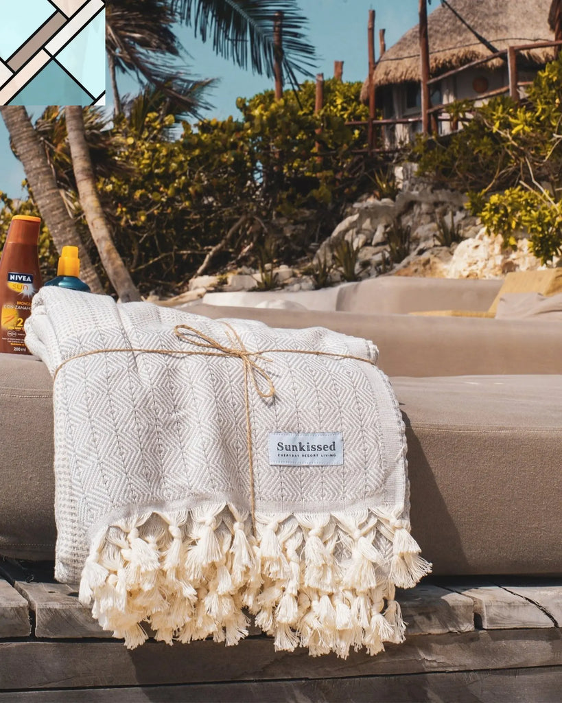 CAPE TOWN • SAND FREE CASA THROW by Sunkissed SUNKISSED