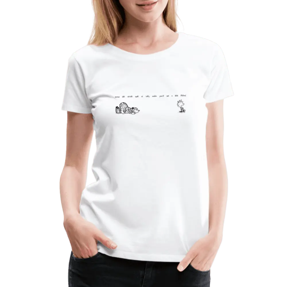 Calvin and Hobbes Best Friends Quote T-Shirt by Art-O-Rama Shop ART-O-RAMA-SHOP