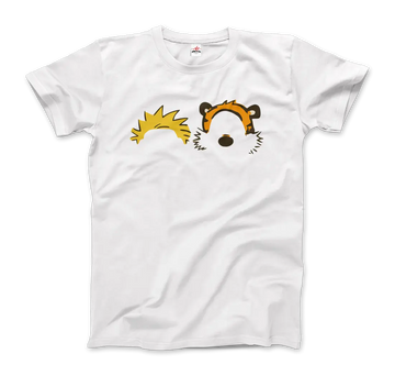 Calvin and Hobbes Faces Contour T-Shirt by Art-O-Rama Shop ART-O-RAMA-SHOP