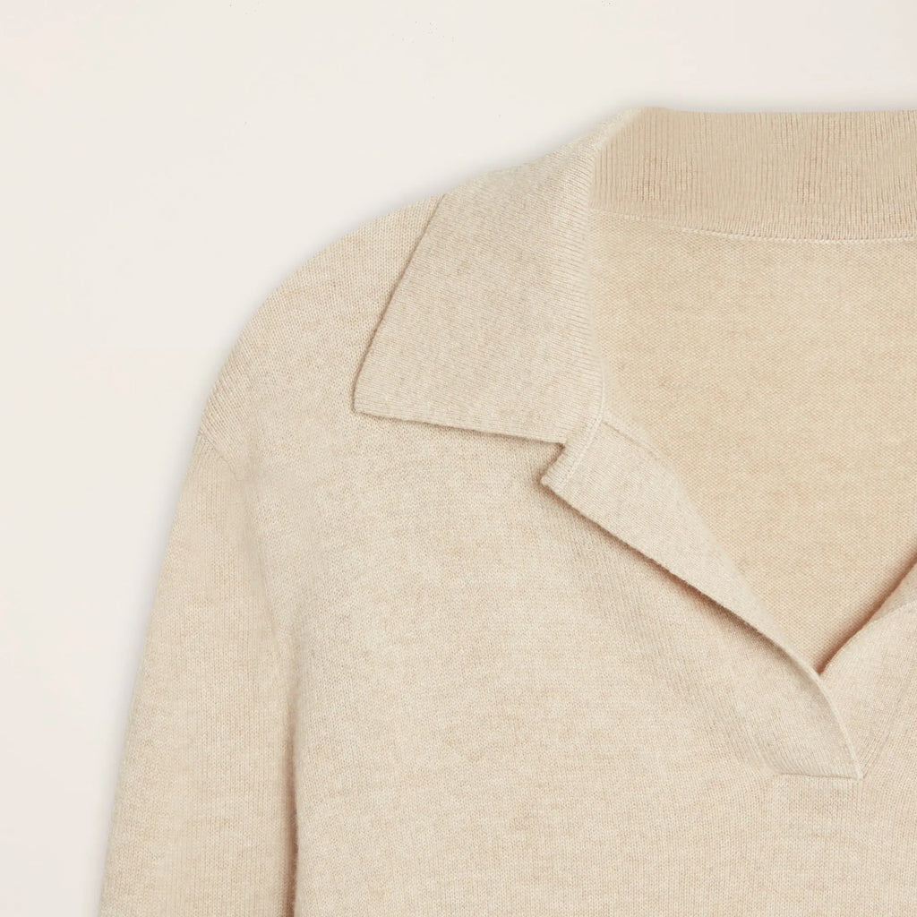 Camila Airy Collared cashmere Sweater by Italic Italic