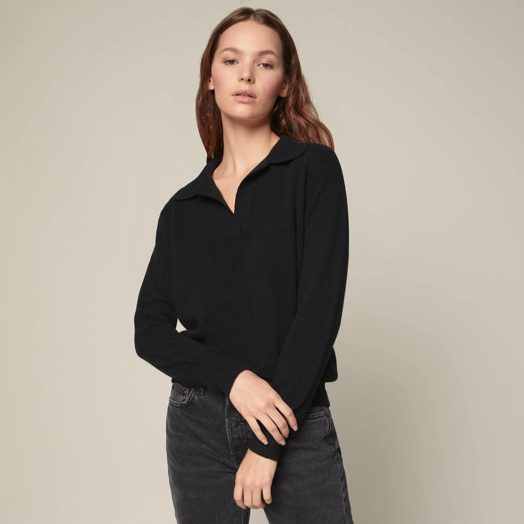 Camila Airy Collared cashmere Sweater by Italic Italic