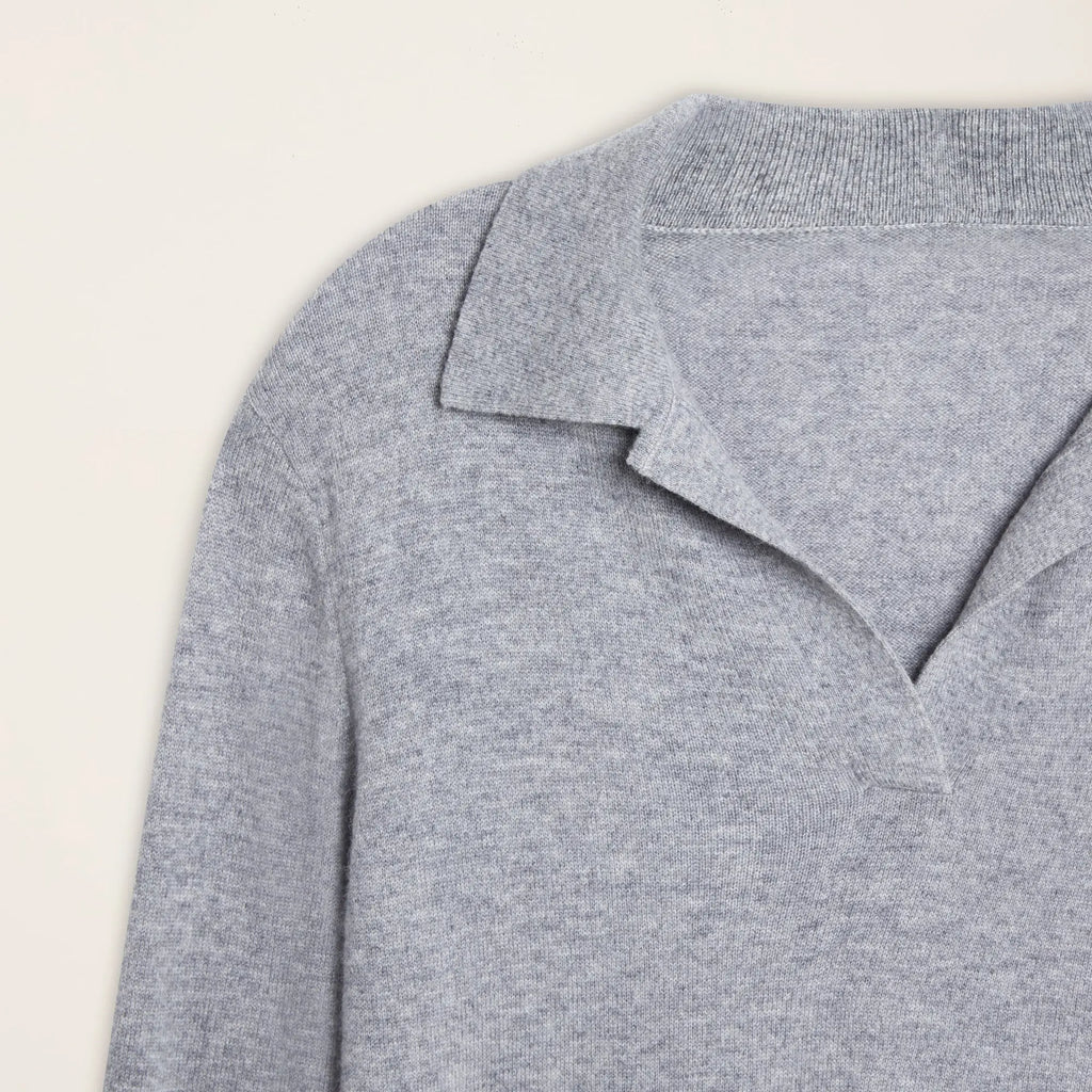 Camila Airy Collared cashmere Sweater by Italic Italic