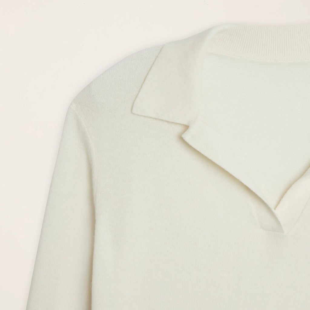 Camila Airy Collared cashmere Sweater by Italic Italic