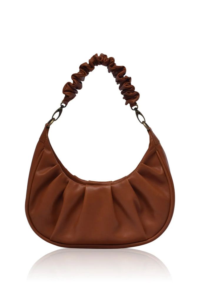 Camille Ruched Leather Bag by Bali ELF Bali ELF