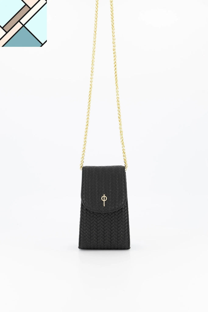 Casey Braid Crossbody Bag Blue OTRERA