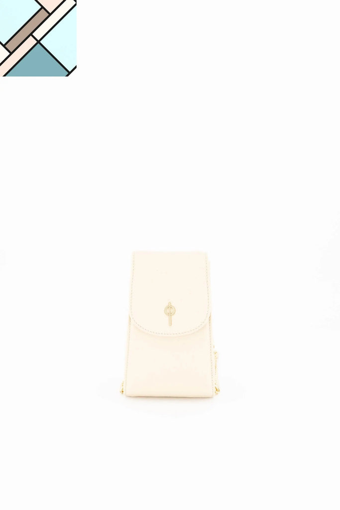 Casey Floater Crossbody Bag Beige OTRERA