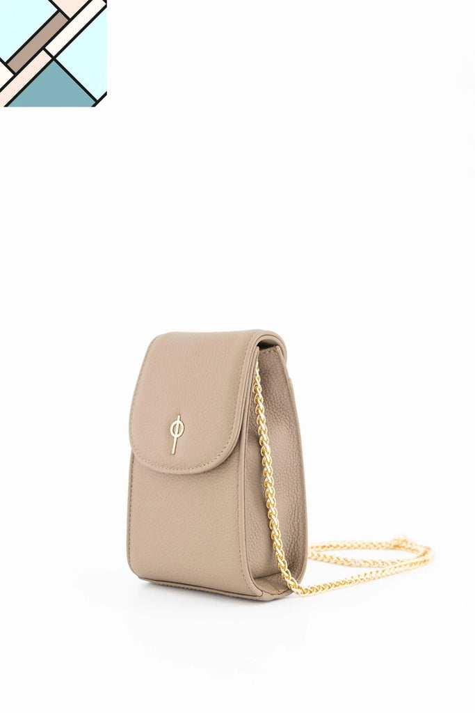 Casey Floater Crossbody Bag Mink OTRERA