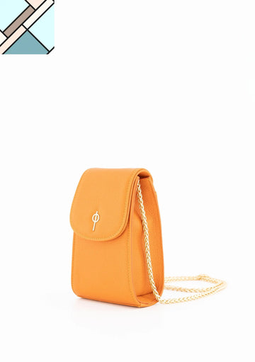 Casey Floater Crossbody Bag Orange OTRERA