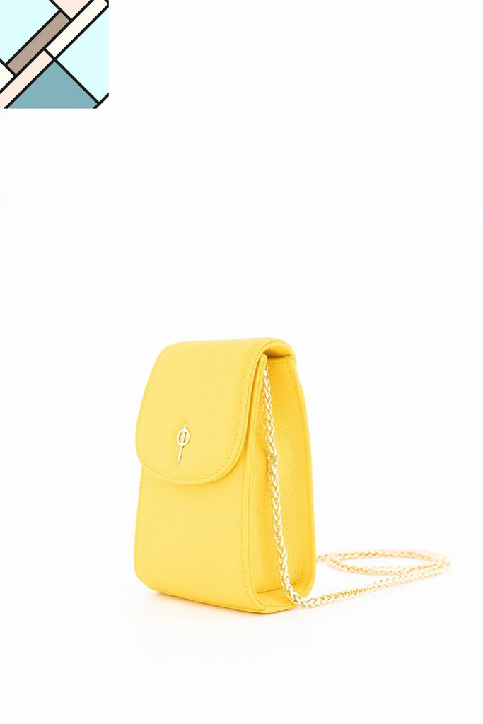Casey Floater Crossbody Bag Yellow OTRERA