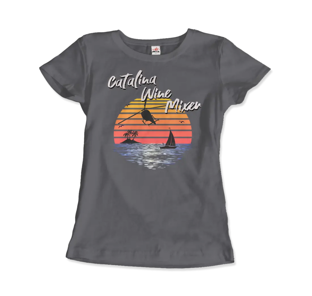 Catalina Wine Mixer, Step Brothers Movie T-Shirt by Art-O-Rama Shop ART-O-RAMA-SHOP