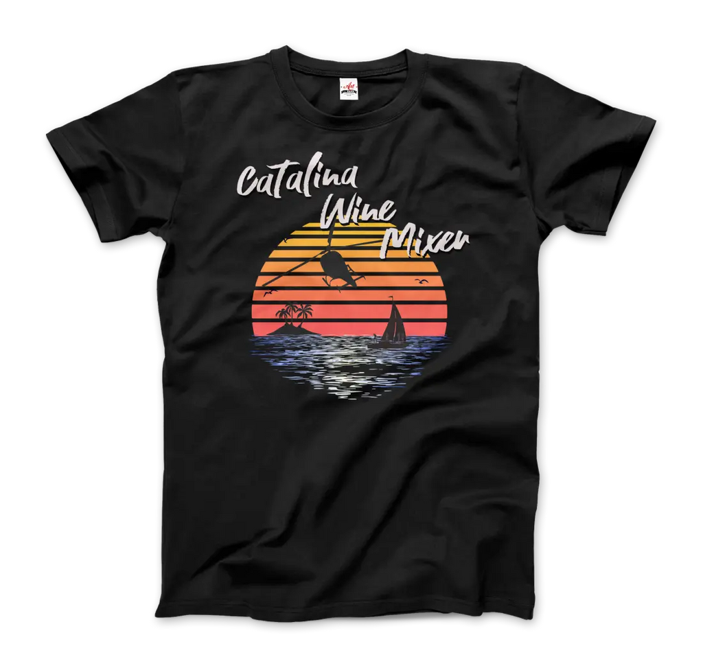 Catalina Wine Mixer, Step Brothers Movie T-Shirt by Art-O-Rama Shop ART-O-RAMA-SHOP