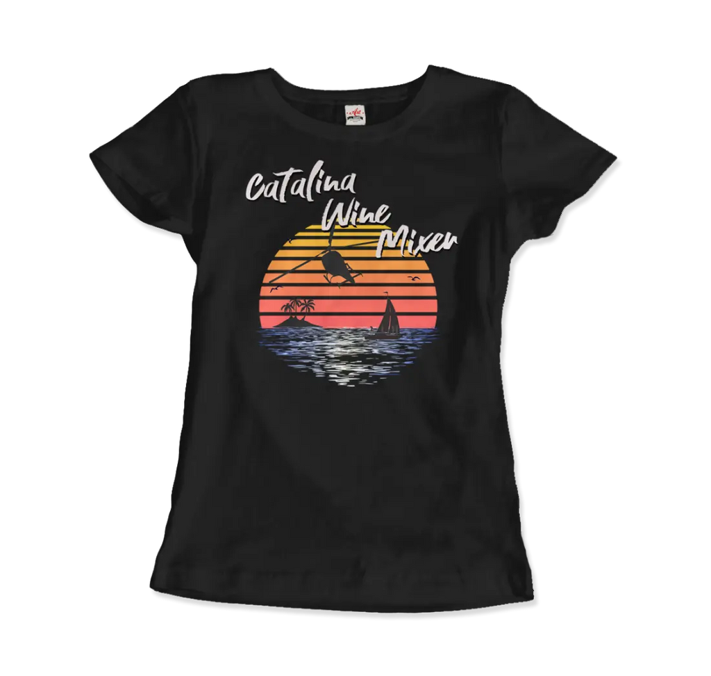 Catalina Wine Mixer, Step Brothers Movie T-Shirt by Art-O-Rama Shop ART-O-RAMA-SHOP