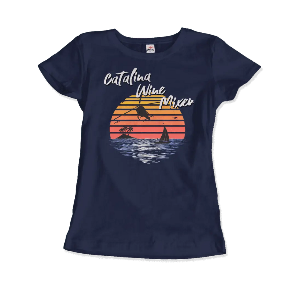 Catalina Wine Mixer, Step Brothers Movie T-Shirt by Art-O-Rama Shop ART-O-RAMA-SHOP