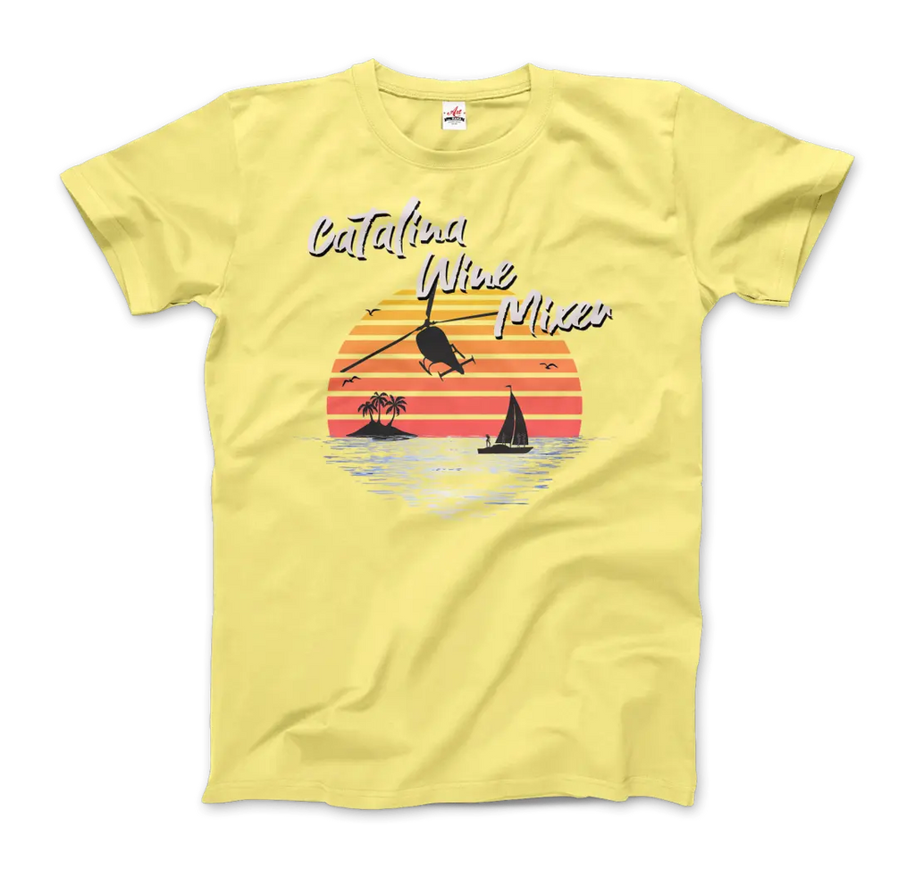 Catalina Wine Mixer, Step Brothers Movie T-Shirt by Art-O-Rama Shop ART-O-RAMA-SHOP