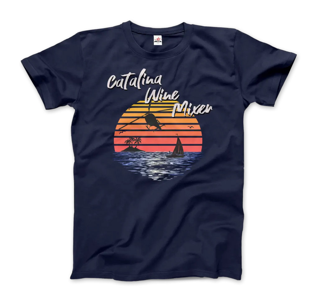 Catalina Wine Mixer, Step Brothers Movie T-Shirt by Art-O-Rama Shop ART-O-RAMA-SHOP