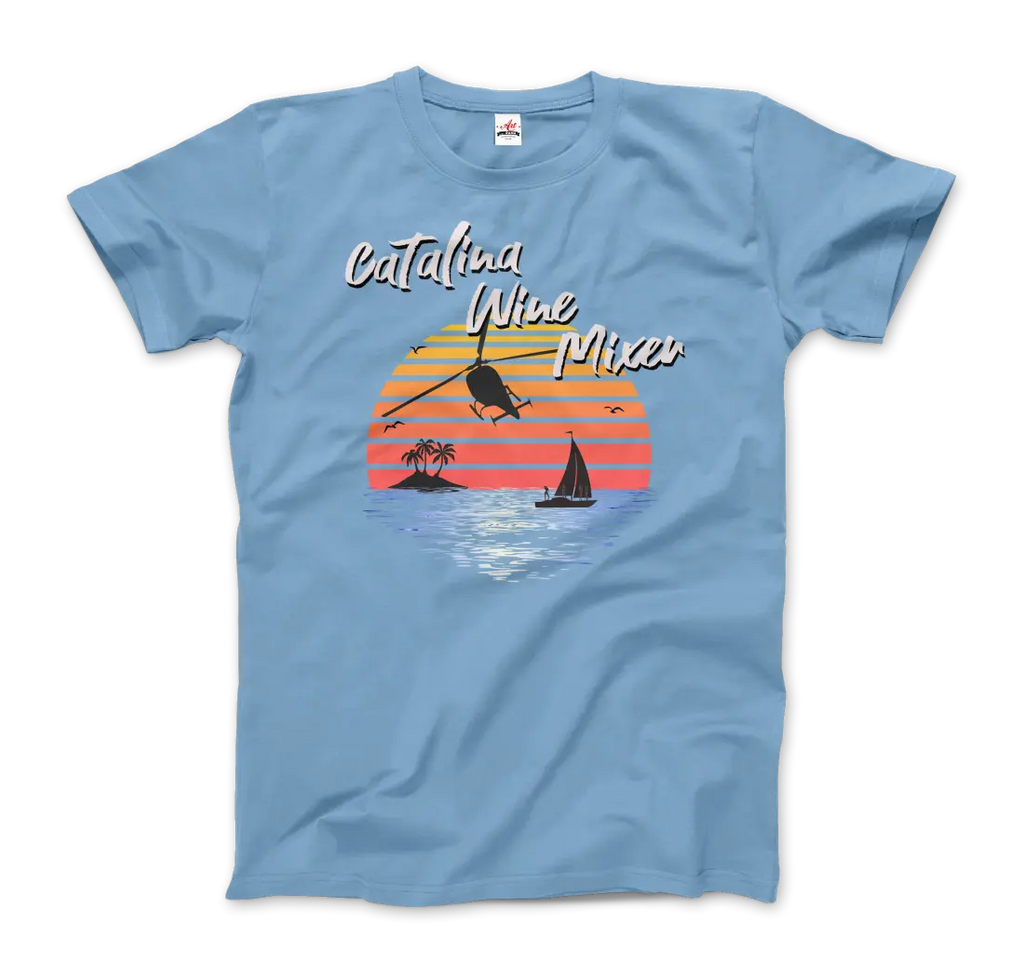 Catalina Wine Mixer, Step Brothers Movie T-Shirt by Art-O-Rama Shop ART-O-RAMA-SHOP