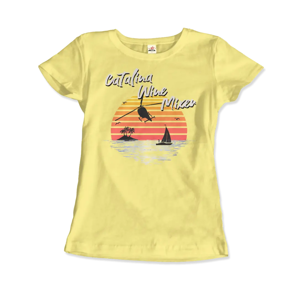 Catalina Wine Mixer, Step Brothers Movie T-Shirt by Art-O-Rama Shop ART-O-RAMA-SHOP