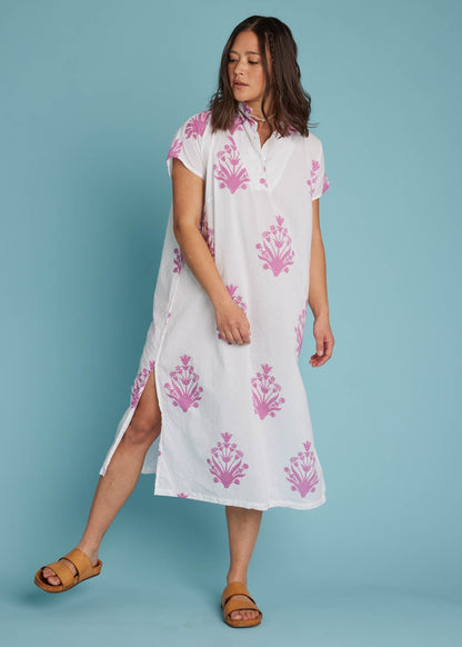 Scout Caftan - Cameo Floral Dahlia
