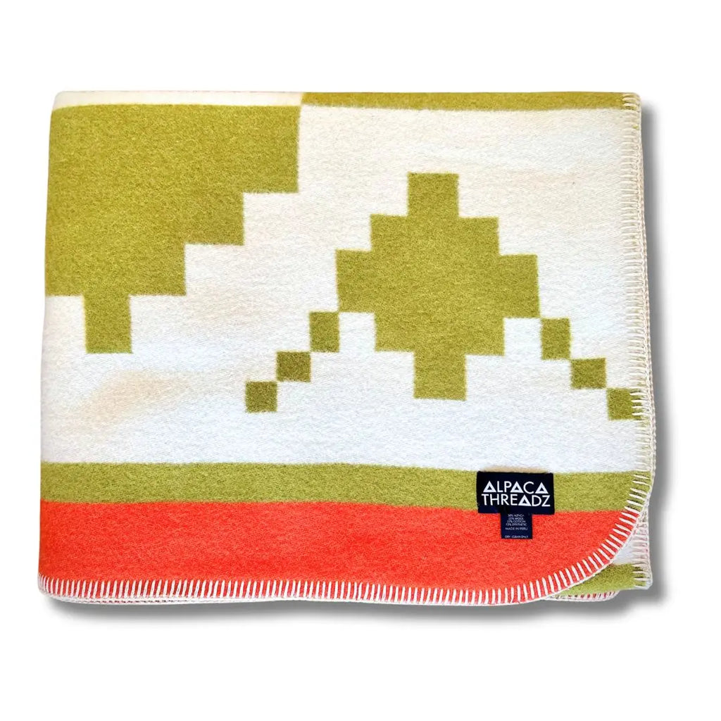 Chakana Alpaca Camp Blanket by Alpaca Threadz ALPACA THREADZ