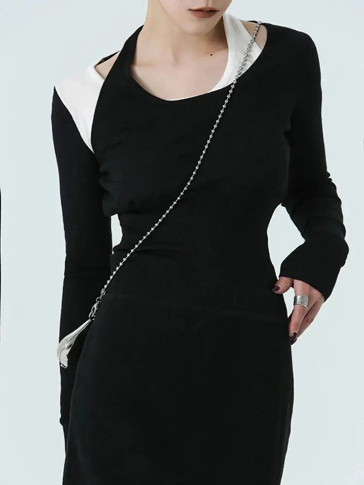 Chambrey Cutout Shirt by Marigold Shadows Marigold Shadows