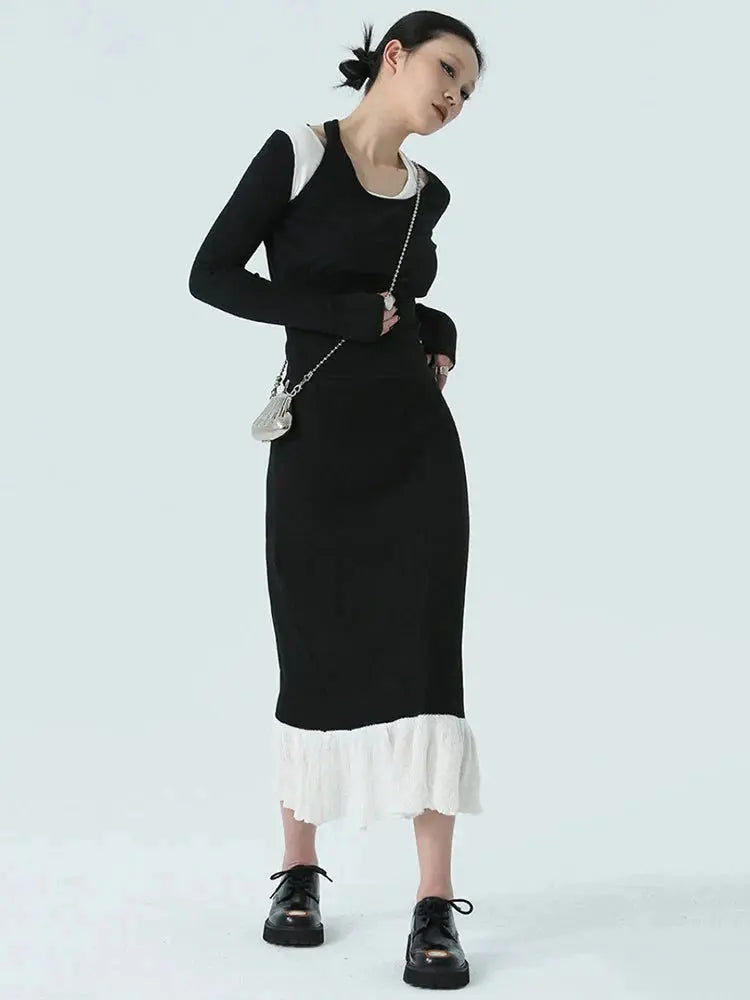 Chambrey Cutout Shirt by Marigold Shadows Marigold Shadows