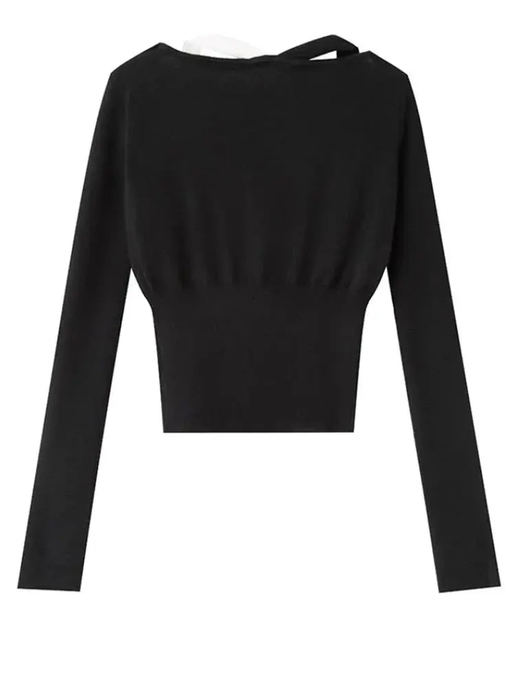 Chambrey Cutout Shirt by Marigold Shadows Marigold Shadows