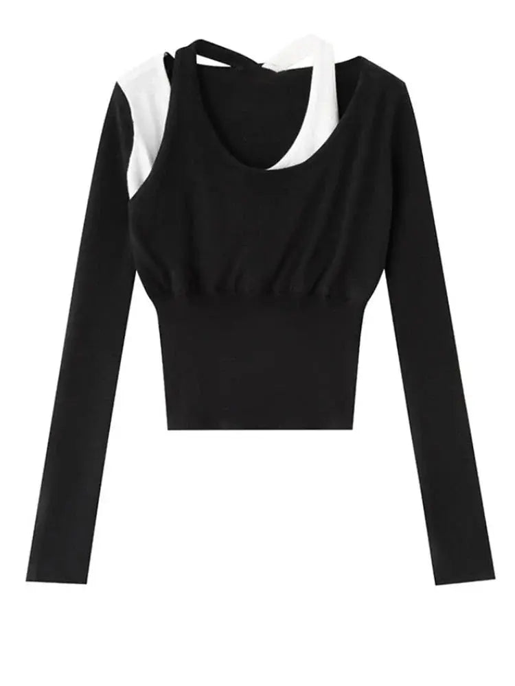 Chambrey Cutout Shirt by Marigold Shadows Marigold Shadows