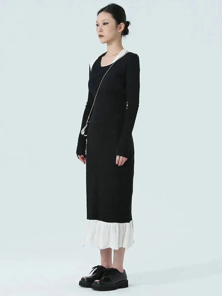 Chambrey Cutout Skirt by Marigold Shadows Marigold Shadows