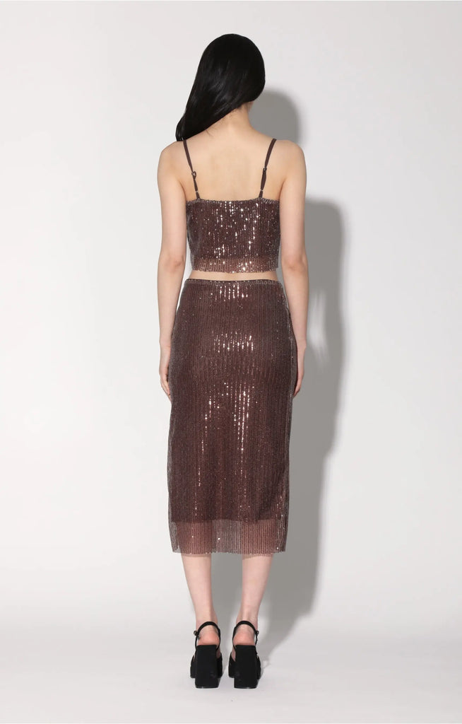 Chellie Top, City Sequin Mink by Walter Baker Walter Baker