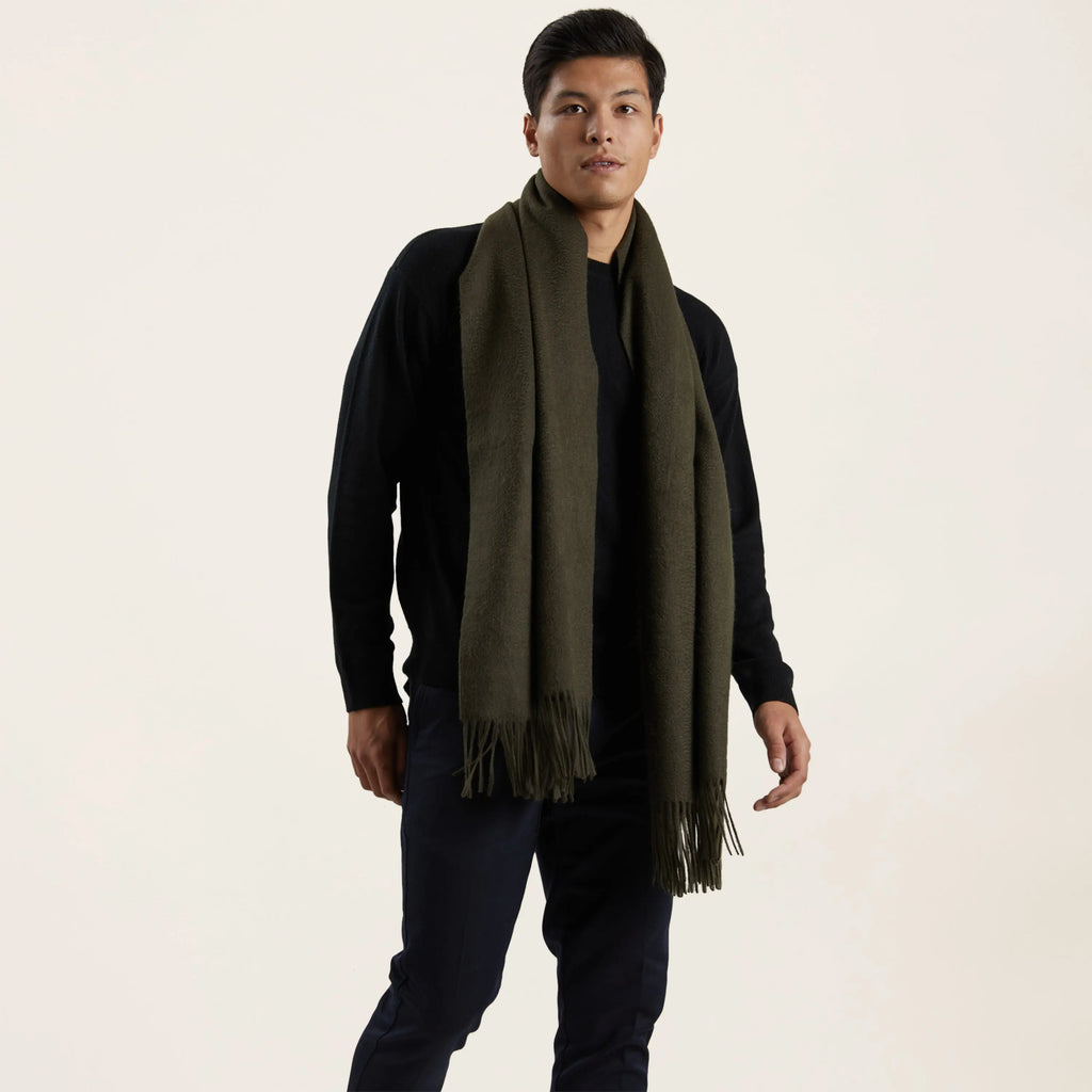 Cleo Oversized Cashmere Scarf by Italic Italic