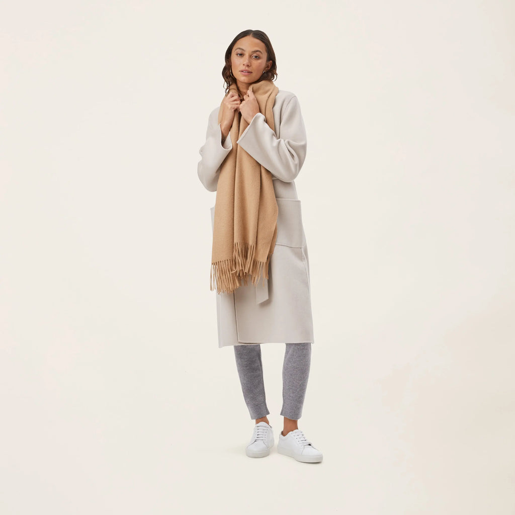 Cleo Oversized Cashmere Scarf by Italic Italic