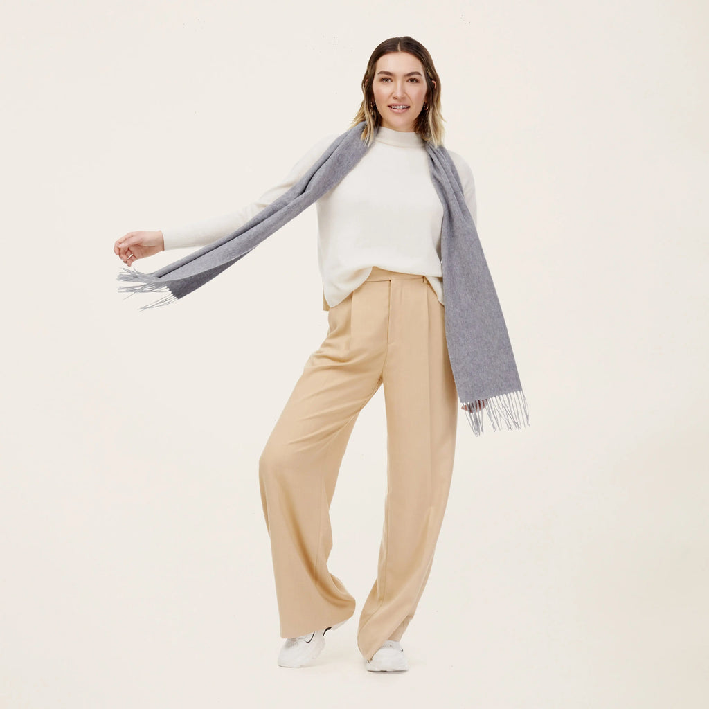 Cleo Oversized Cashmere Scarf by Italic Italic