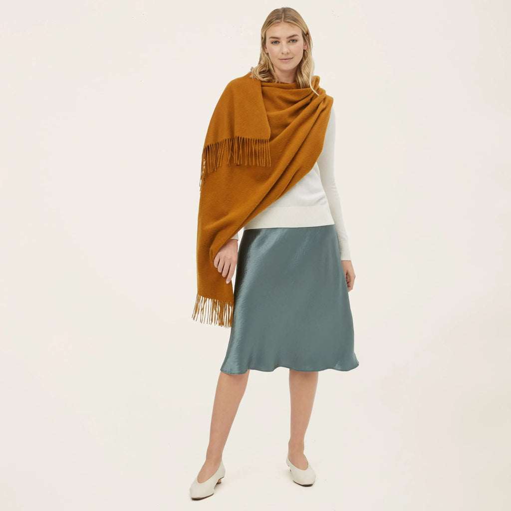 Cleo Oversized Cashmere Scarf by Italic Italic