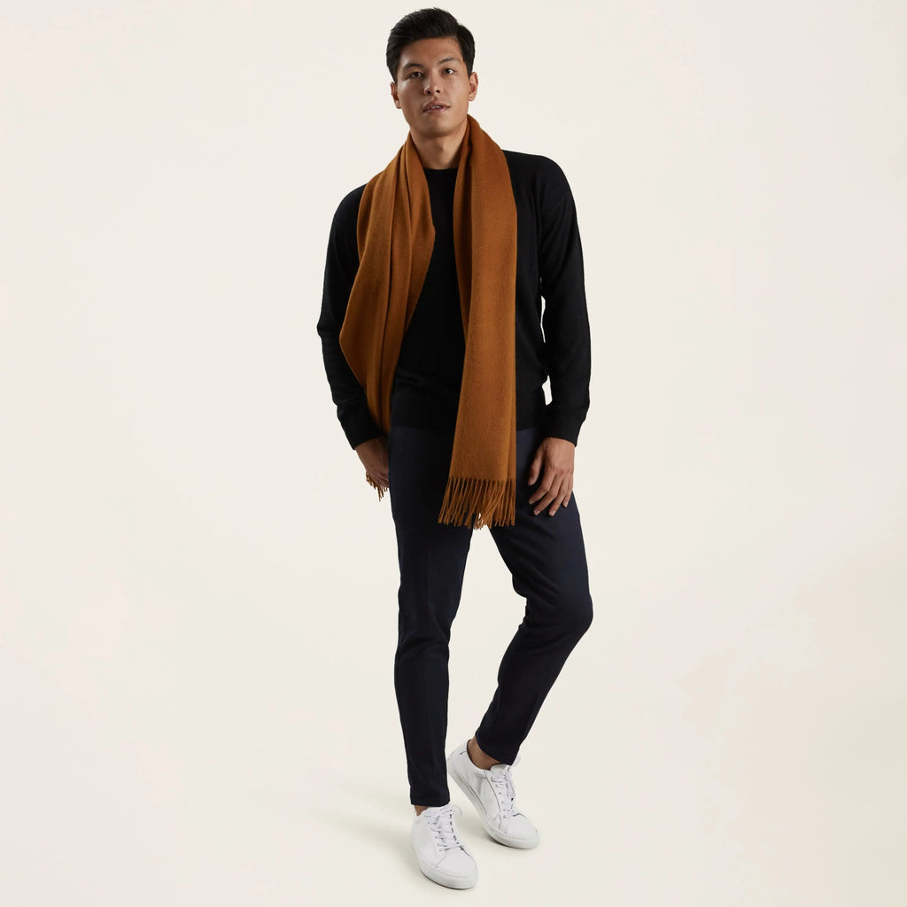 Cleo Oversized Cashmere Scarf by Italic Italic